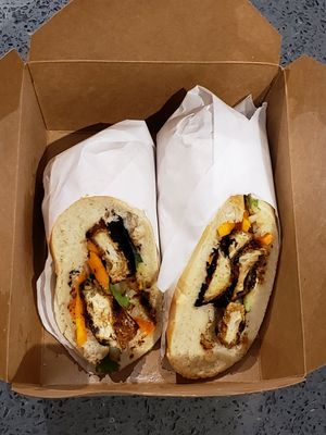 Tofu Bahn Mi at Pho Craft in Austin