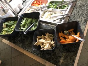 Mehr Gemüse😉/ more veggies  at China Restaurant Majestic in Straubing