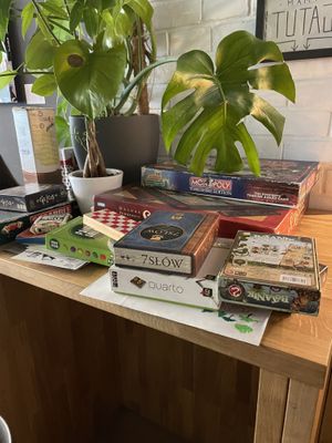 Board games!  at Kawiarnia Nie wylej in Lublin