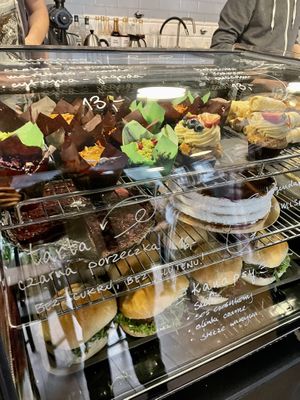 Vegan cakes and desserts   at Kawiarnia Nie wylej in Lublin