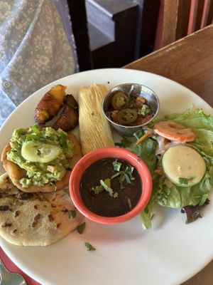 Vegan bliss plate  at La Macarena in New Orleans