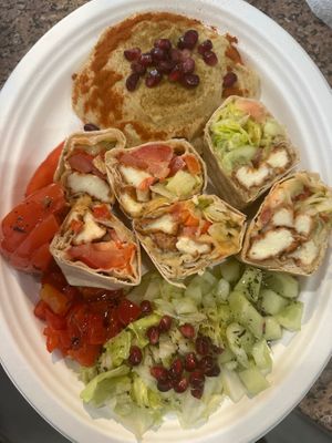 House halloumi  at House Falafel & Hummus in Warsaw