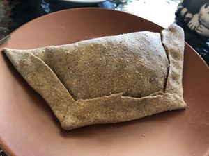 Empanada  at Pastelería Datílvainilla Veggie in Pucon