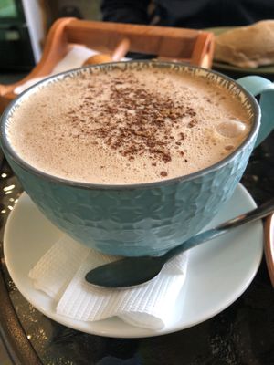 Hot chocolate  at Pastelería Datílvainilla Veggie in Pucon