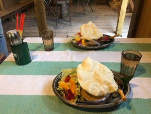 Vegan curry  at Komagen in Nakijin