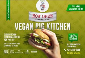  at The Vegan Pig - Cloud Kitchen in Lawndale