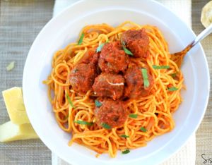 Spaghetti and Meatballs  at The Vegan Pig - Cloud Kitchen in Lawndale