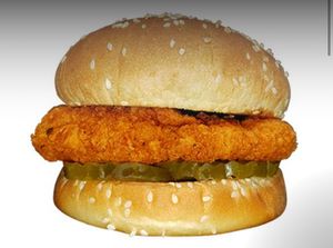 Crispy Chicken Sandwich at The Vegan Pig - Cloud Kitchen in Lawndale