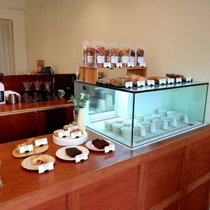 counter area at Vegan Ire in Seoul