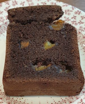 choc chestnut at Vegan Ire in Seoul