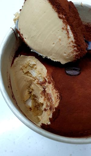 tiramisu at Vegan Ire in Seoul