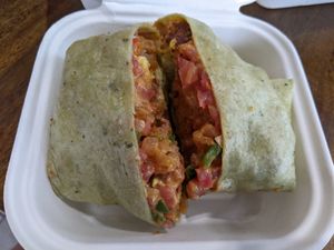 Brunch Burrito at Project Pollo in Dallas