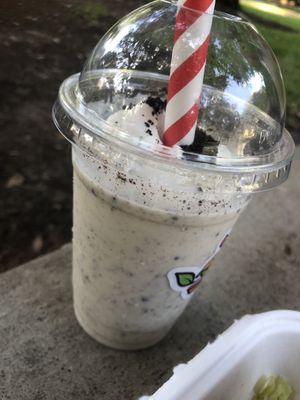 Oreo milkshake   at Project Pollo in Dallas