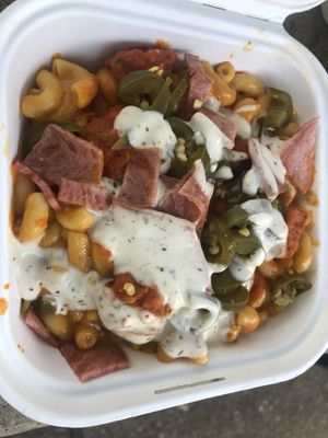  Buffalo chicken mac and cheese   at Project Pollo in Dallas