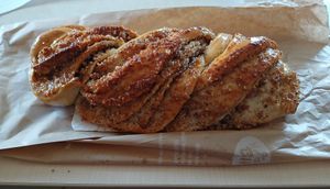 Nusszopf | Nut Bread (sweet, vegan, big boy) at Bio Bäcker Bihn in Wald-michelbach