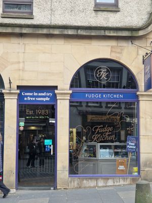  at Fudge Kitchen in Edinburgh