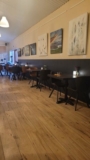 Inside at Mika in Reykholt