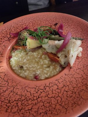 Risotto de mango at Mika in Reykholt