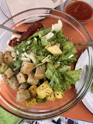 Tofu salad  at Pura Vida Tapas Bar in Tenerife