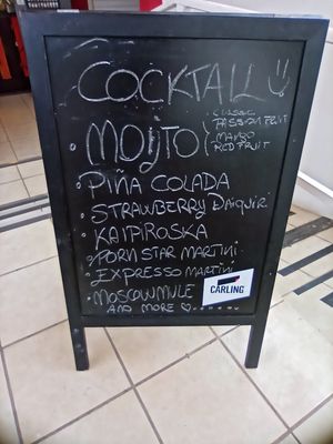 Cocktails at Pura Vida Tapas Bar in Tenerife
