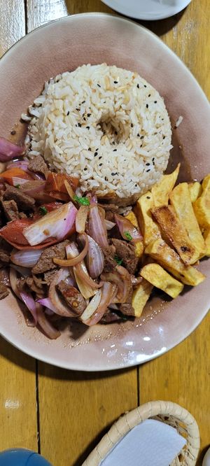 Salteado at Mantra Alimentación Consciente in Tarapoto