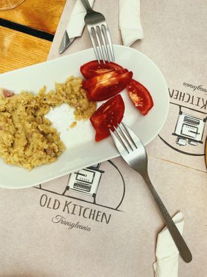 Aubergine Salad  at Old Kitchen in Bucharest