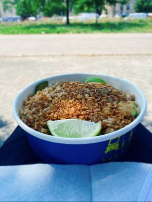 Thai fried rice   at Tuk Tik Thaï Food District in Bordeaux