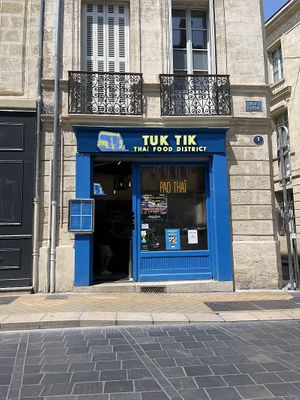 Store Front   at Tuk Tik Thaï Food District in Bordeaux