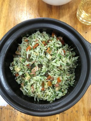   at Vegetarian in the Golden Age in Vientiane