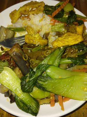 #Veganuary at Vegetarian in the Golden Age in Vientiane