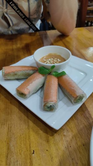  at Vegetarian in the Golden Age in Vientiane