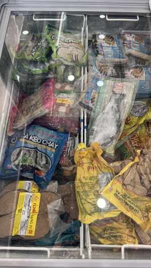 Vegan shop  at Vegetarian in the Golden Age in Vientiane