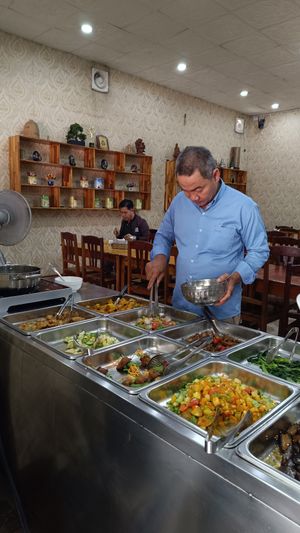  at Vegetarian in the Golden Age in Vientiane