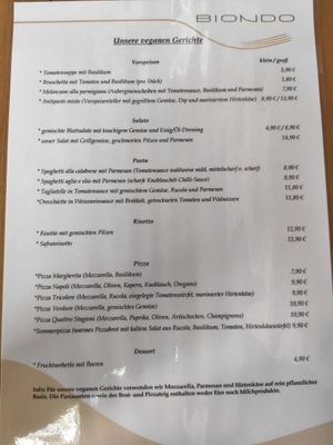  at Biondo in Frankfurt