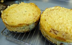 Mac n cheeze frittata at Fairfoods in Willand