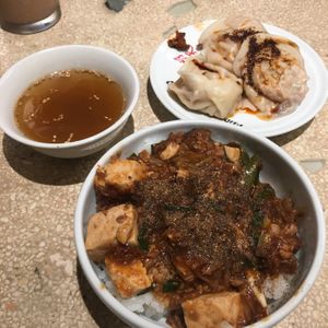 mapo tofu  at Ming-Teng HAO HAO in Tokyo