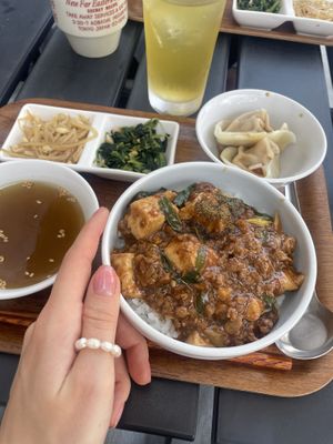 Mapo tofu   at Ming-Teng HAO HAO in Tokyo