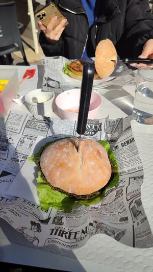 Burguer at Km-0 in Ourense