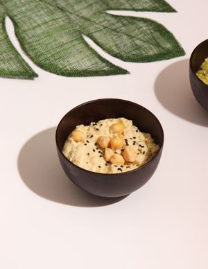 Plain Hummus 
(made with real olive oil and tahini)  at Gaia Healing Meals in Quezon City