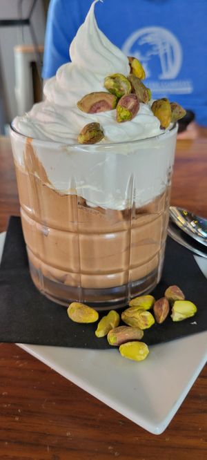 Chocolate mousse at Wood Ear in Telluride