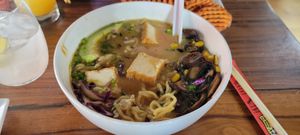 Mushroom fest ramen at Wood Ear in Telluride
