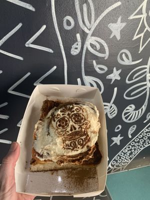 Cinnamon scroll  at Bury Me Standing in Cairns