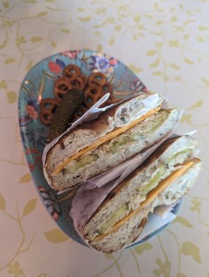 Anatolia bagel (sorry name might be wrong) at Bury Me Standing in Cairns