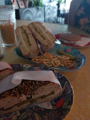 The best bagels!!!!!! Can't get enough at Bury Me Standing in Cairns