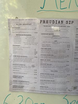   at Freudian Sip in Leura