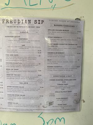   at Freudian Sip in Leura