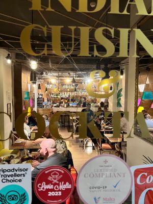  at Naan Bar in Valletta