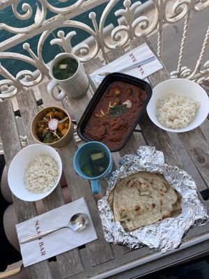 We ordered to meals as dinner and one meal as lunch prep for a boats trip on the next day.  at Naan Bar in Valletta