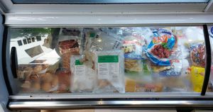 Frozen foods at Home Veggie Shop - 愛回家養生店 in Outlying Islands