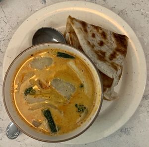 Roti massaman  at Amy's Restaurant in New York City